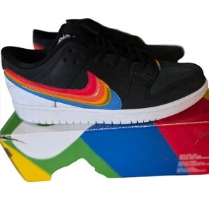 Nike SB Dunk Low Pro Black and White